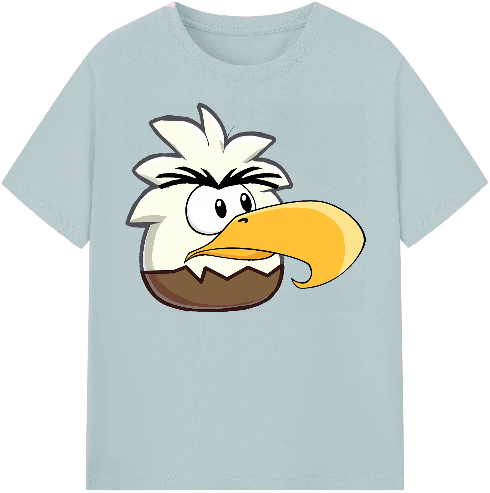 （画像用） Angry Birds アングリーバード 綿100％半袖Tシャツ（フロントプリント）